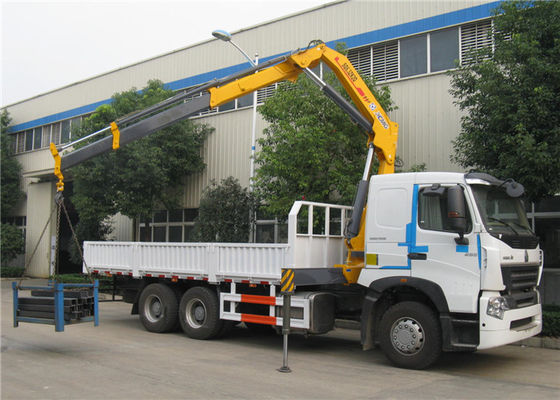 কেনা Sinotruk HOWO A7 6x4 ট্রাক মাউন্ট করা কপিকল 25 টন কার্গো স্ট্রেইট আর্ম কপিকল মাউন্ট অনলাইনে উৎপাদন